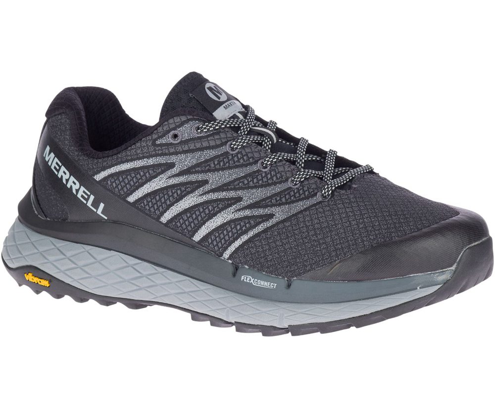 Buty Trekkingowe Merrell Męskie Czarne - Rubato - 354709-VGM